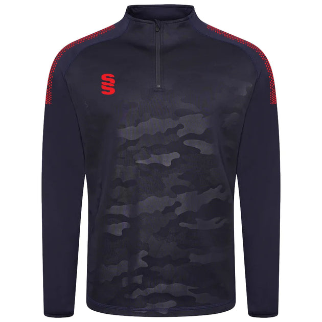 DU032 NAVY RED DOTS