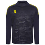 DU032 NAVY YELLOW DOTS