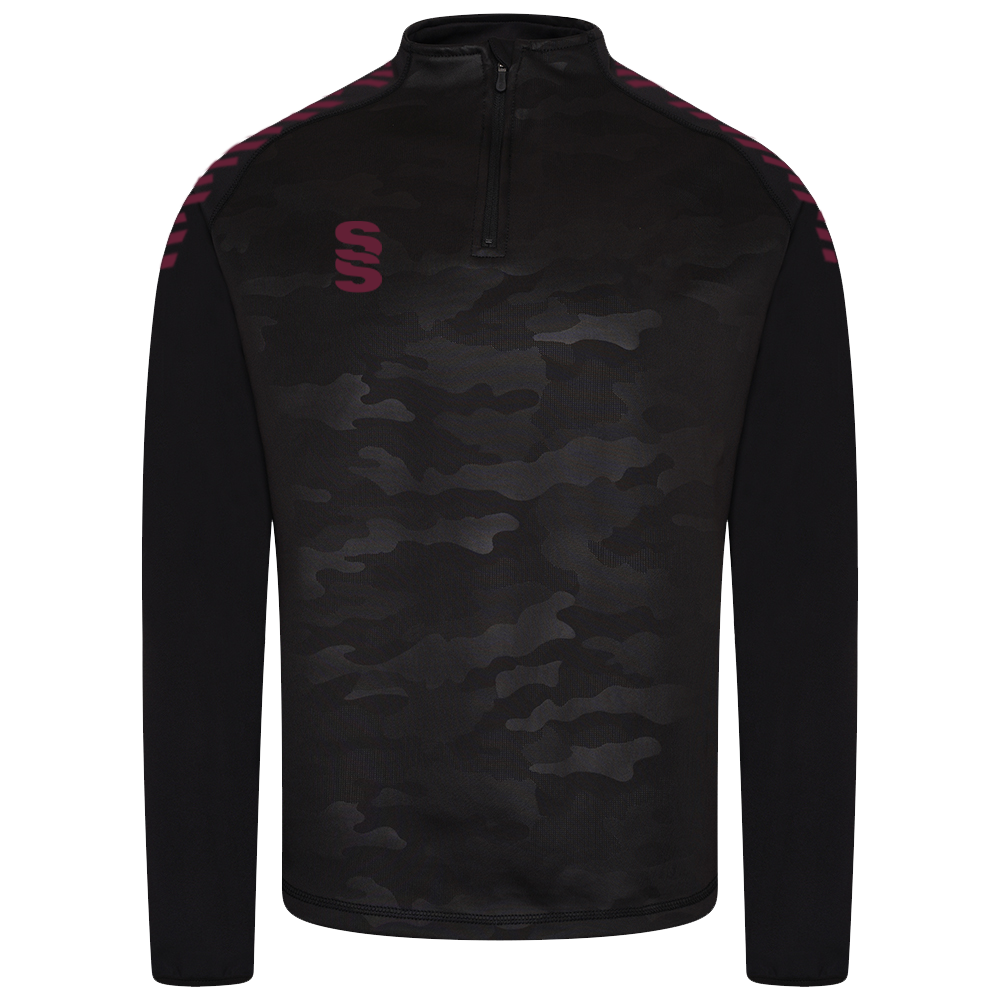 DU032 BLACK MAROON DIAGONAL