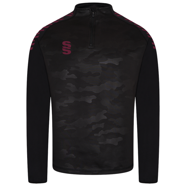 DU032 BLACK MAROON DIAGONAL