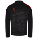 DU032 BLACK RED DIAGONAL