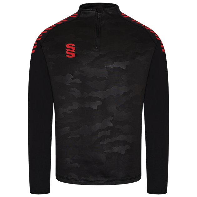 DU032 BLACK RED DIAGONAL
