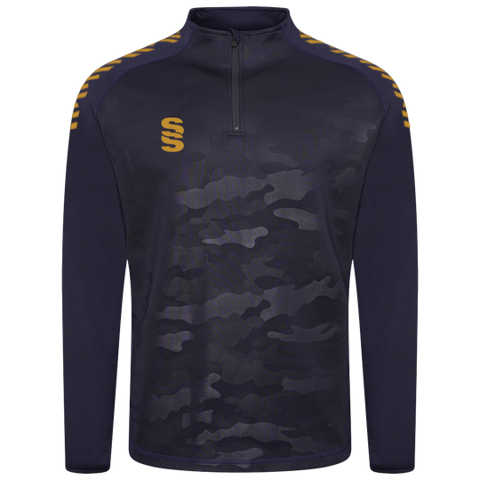 DU032 NAVY GOLD DIAGONAL