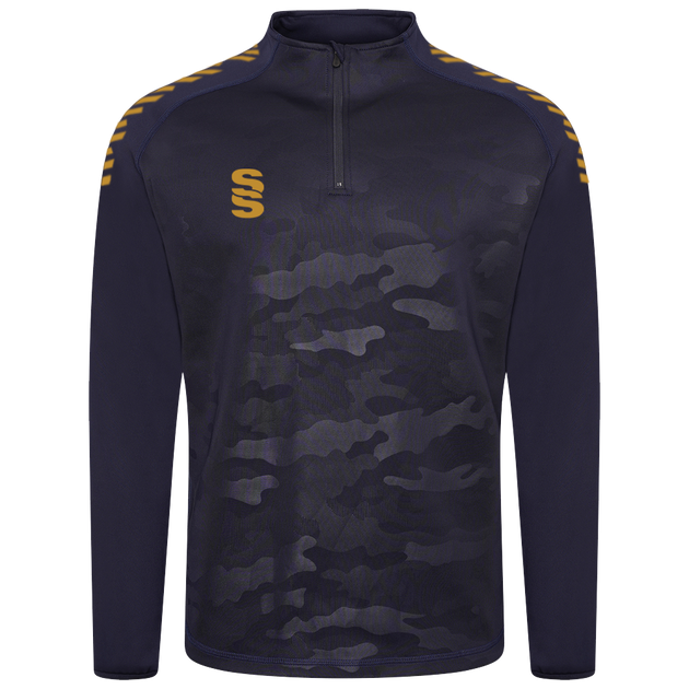 DU032 NAVY GOLD DIAGONAL
