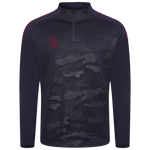 DU032 NAVY MAROON DIAGONAL