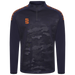 DU032 NAVY ORANGE DIAGONAL