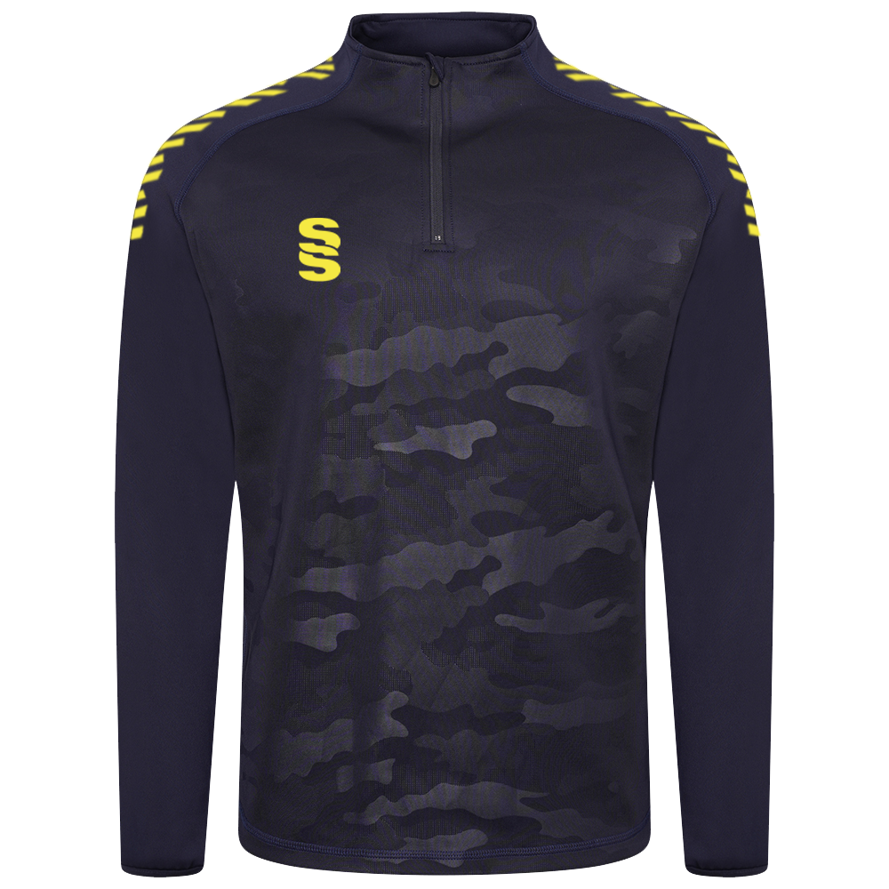 DU032 NAVY YELLOW DIAGONAL