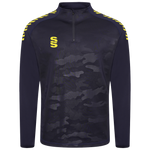 DU032 NAVY YELLOW DIAGONAL