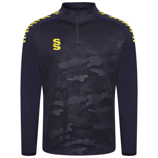 DU032 NAVY YELLOW DIAGONAL