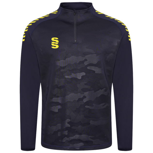 DU032 NAVY YELLOW DIAGONAL