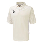 An ivory Stuart Surridge Dual Premier Short Sleeve Shirt