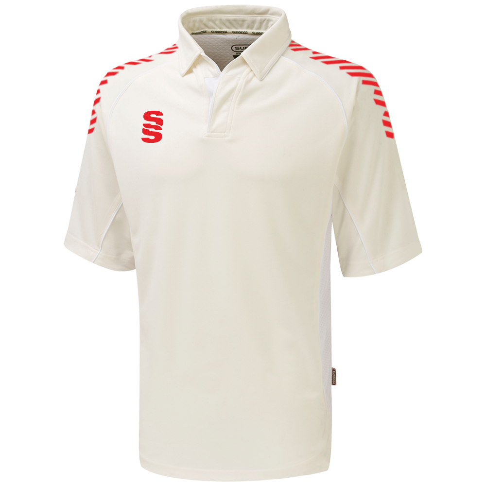 DU232 IVORY RED DIAGONAL