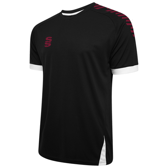 DU365 BLACK MAROON DIAGONAL