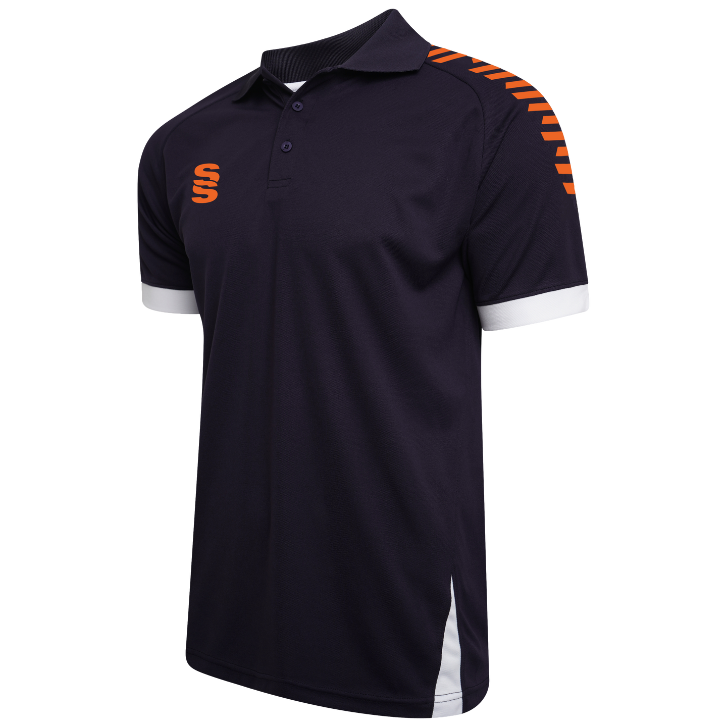 DU366 NAVY ORANGE DIAGONAL