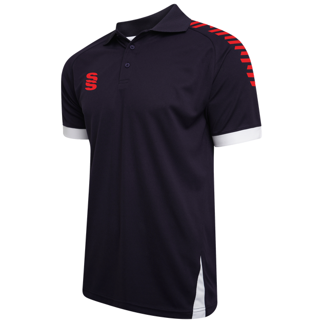 DU366 NAVY RED DIAGONAL