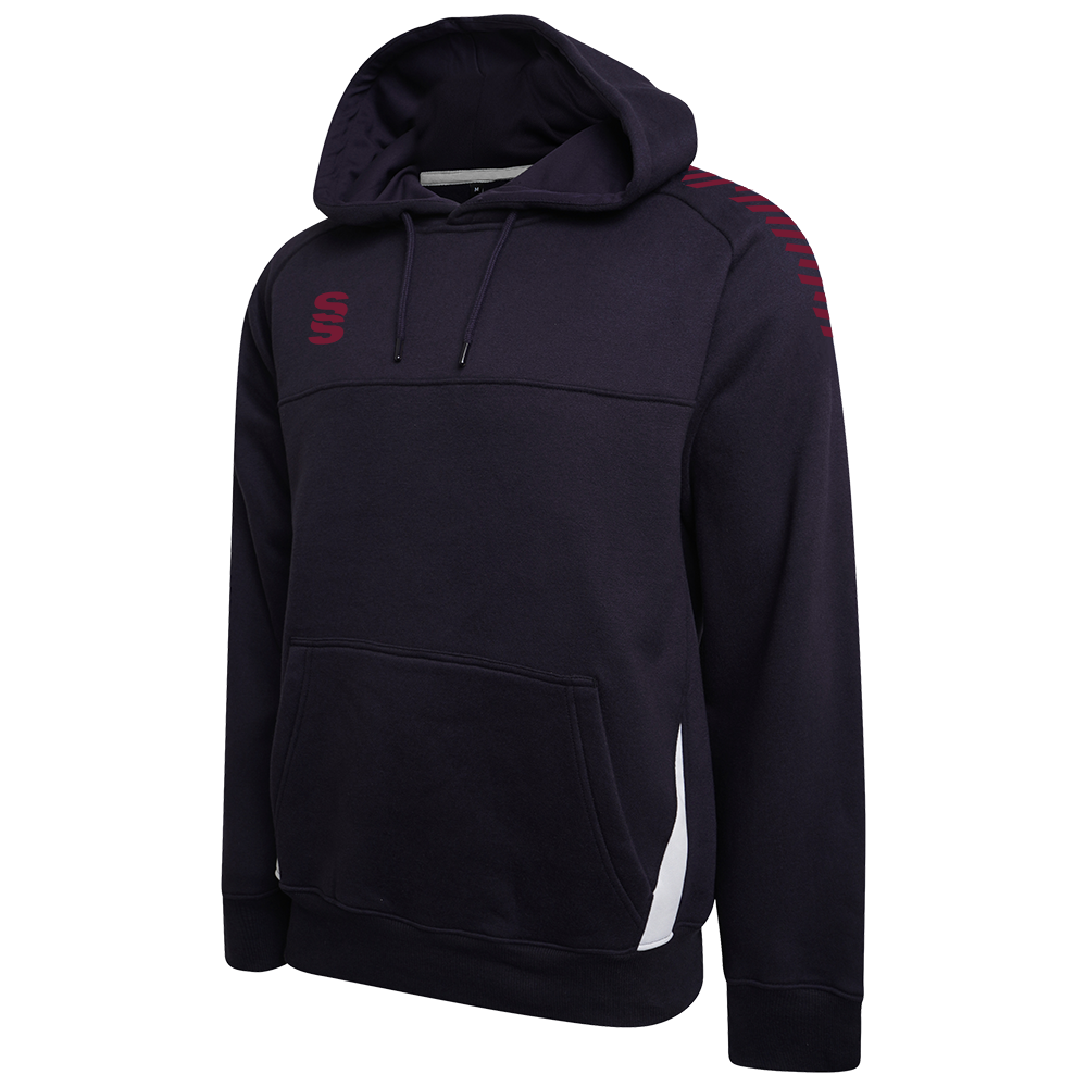 DU367 NAVY MAROON DIAGONAL