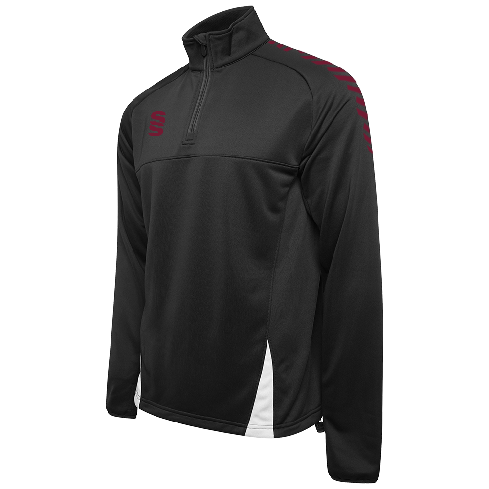 DU368 BLACK MAROON DIAGONAL