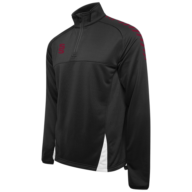 DU368 BLACK MAROON DIAGONAL