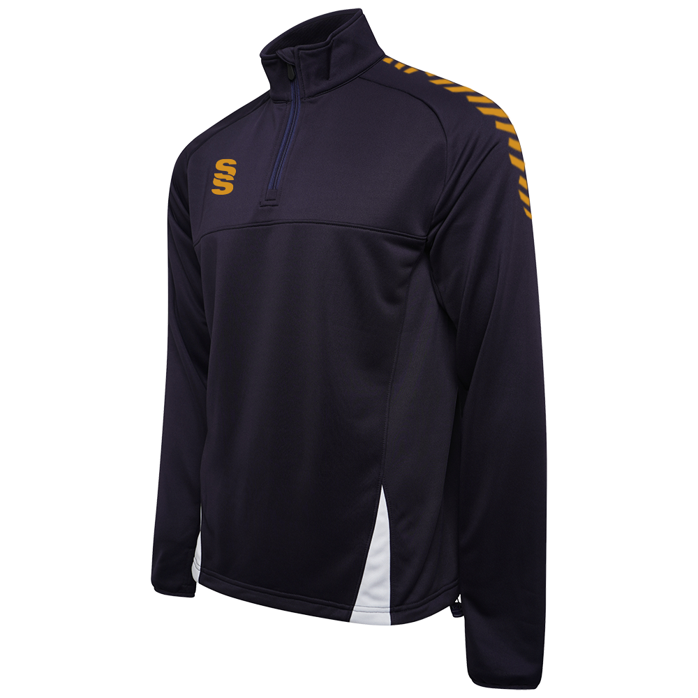 DU368 NAVY GOLD DIAGONAL