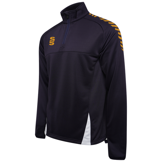 DU368 NAVY GOLD DIAGONAL