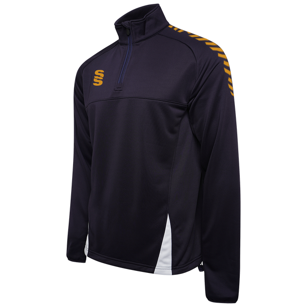 DU368 NAVY GOLD DIAGONAL