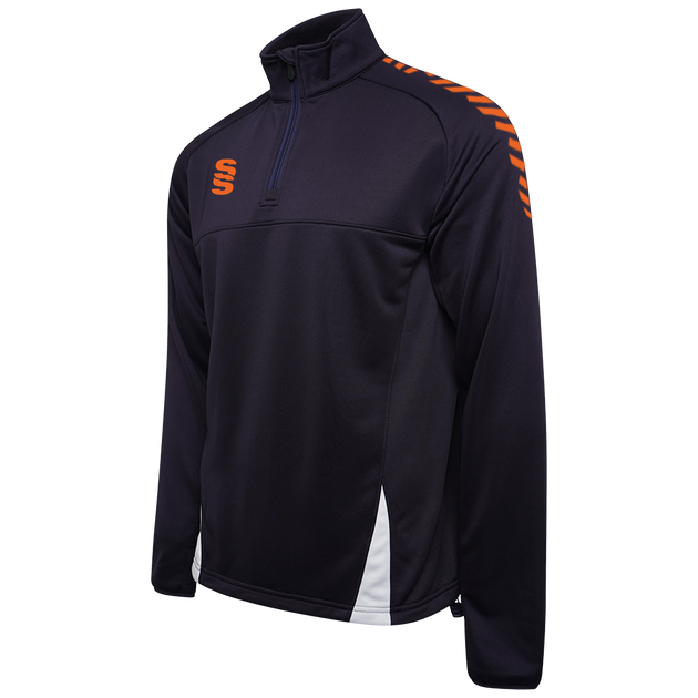 DU368 NAVY ORANGE DIAGONAL