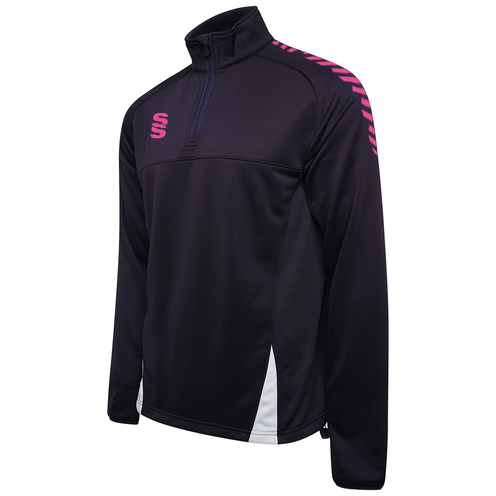 DU368 NAVY PINK DIAGONAL