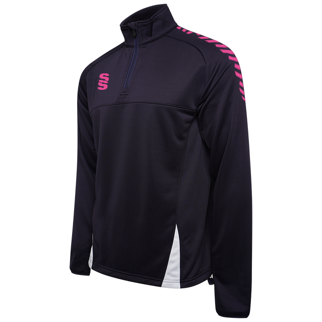 DU368 NAVY PINK DIAGONAL