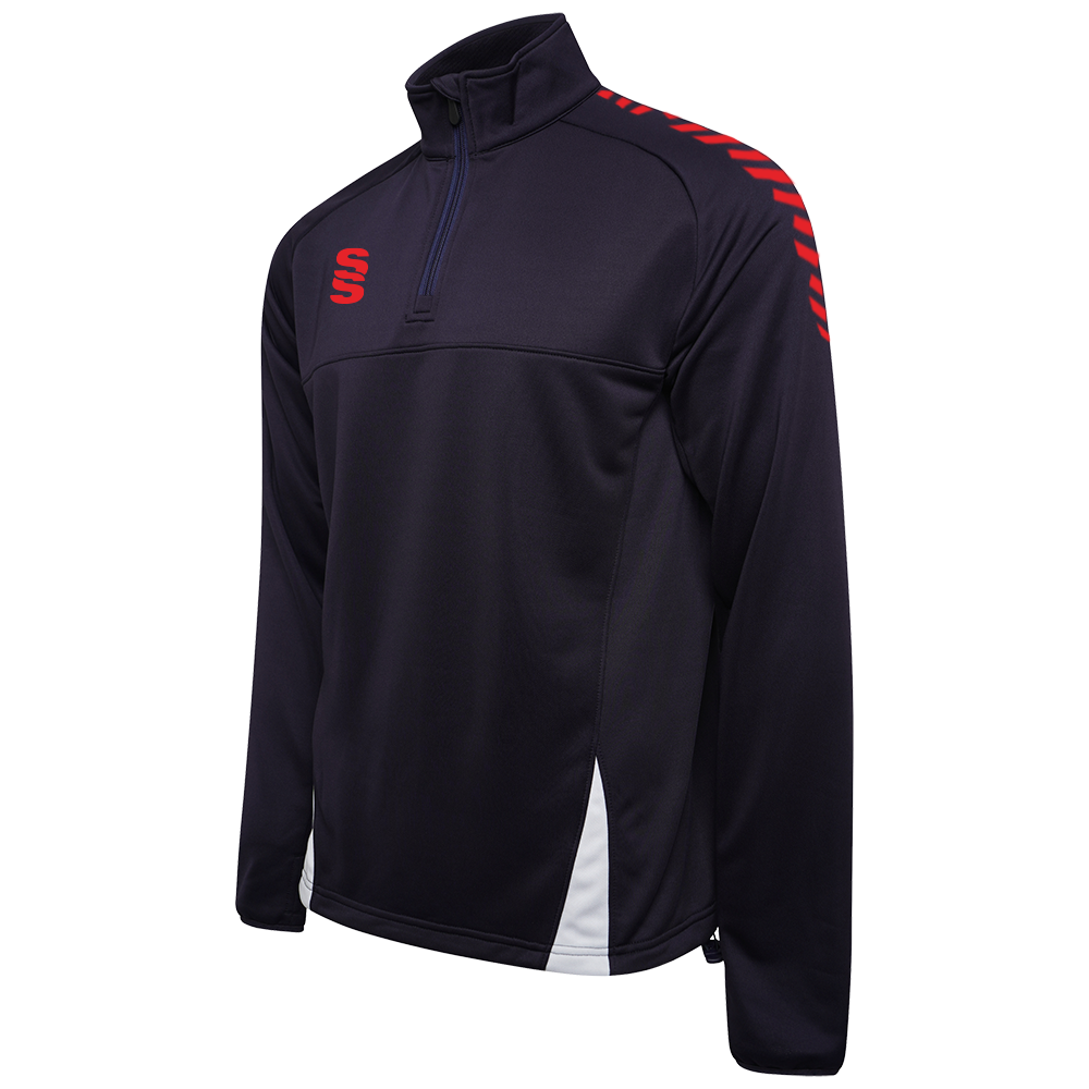 DU368 NAVY RED DIAGONAL
