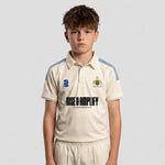 model wearing Northwich Cricket Club Short Sleeve Playing Shirt - Junior