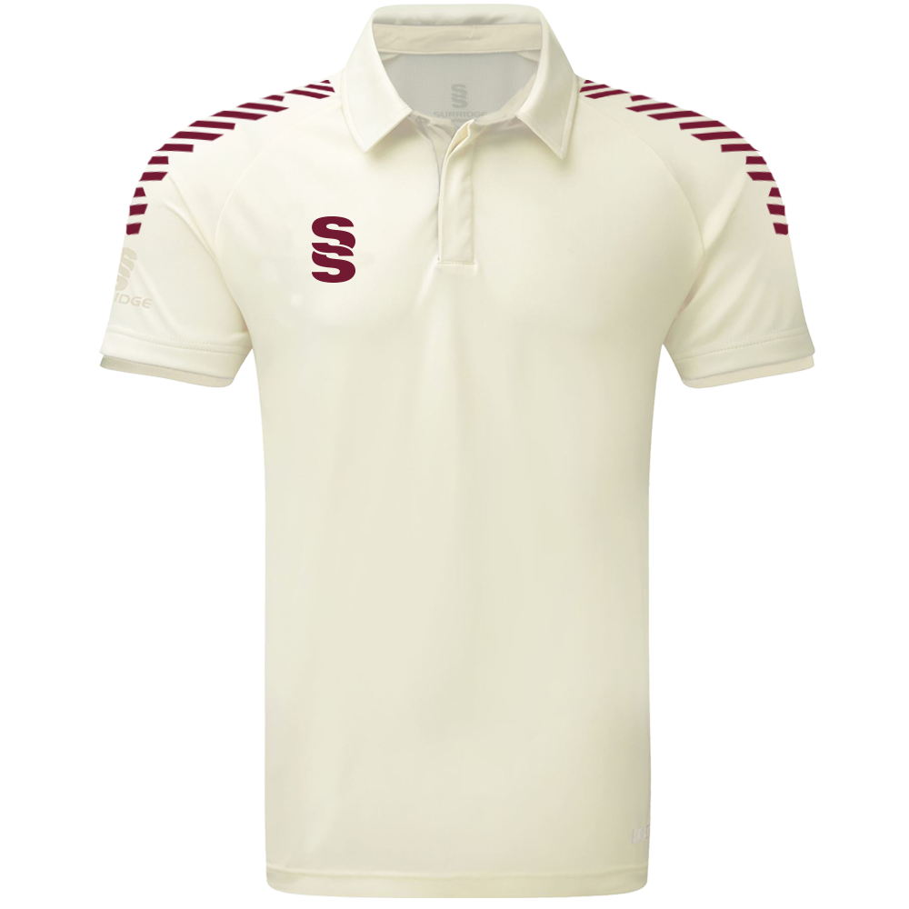 DU376 IVORY MAROON DIAGONAL