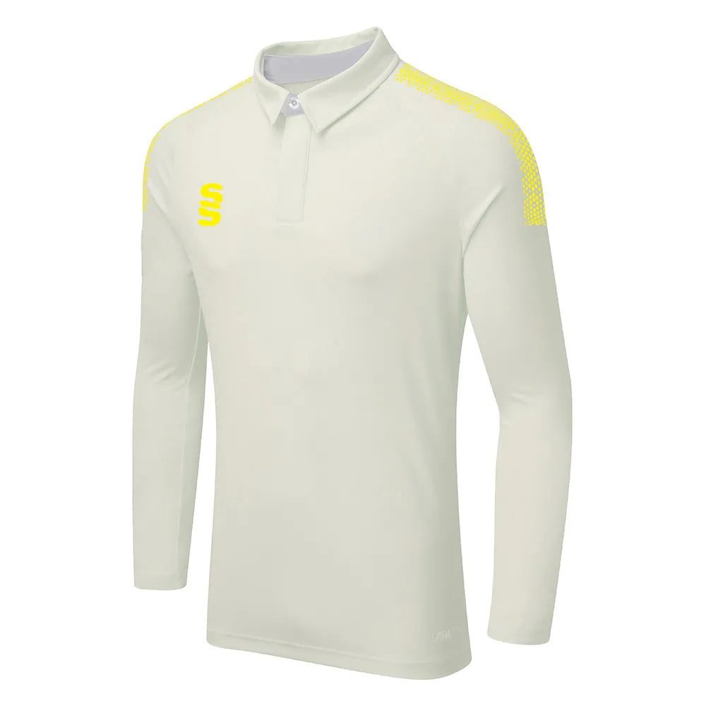 DU379 IVORY YELLOW DOTS