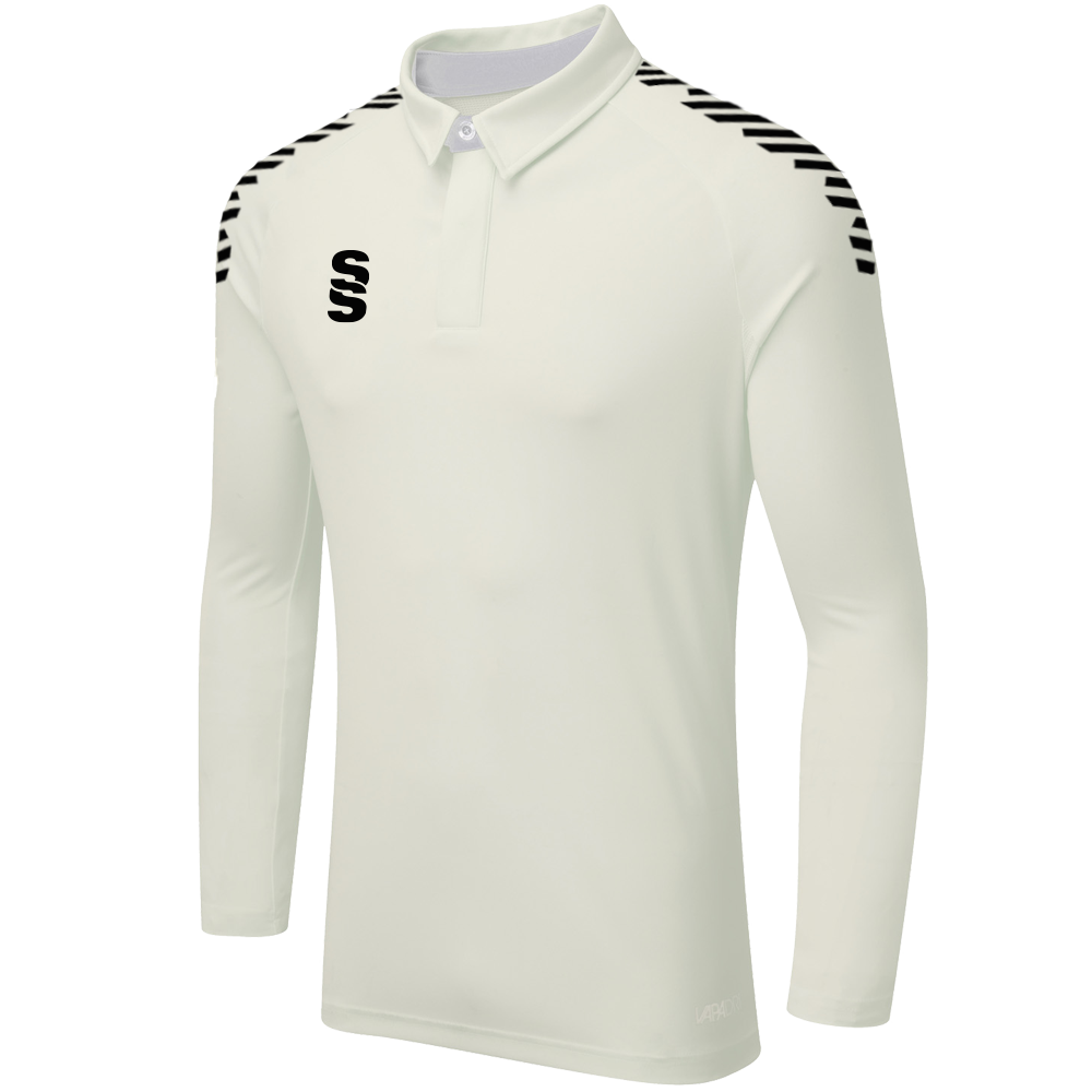 Black SS Logo (Right Chest) & Diagonal Print Trim (Sleeves)