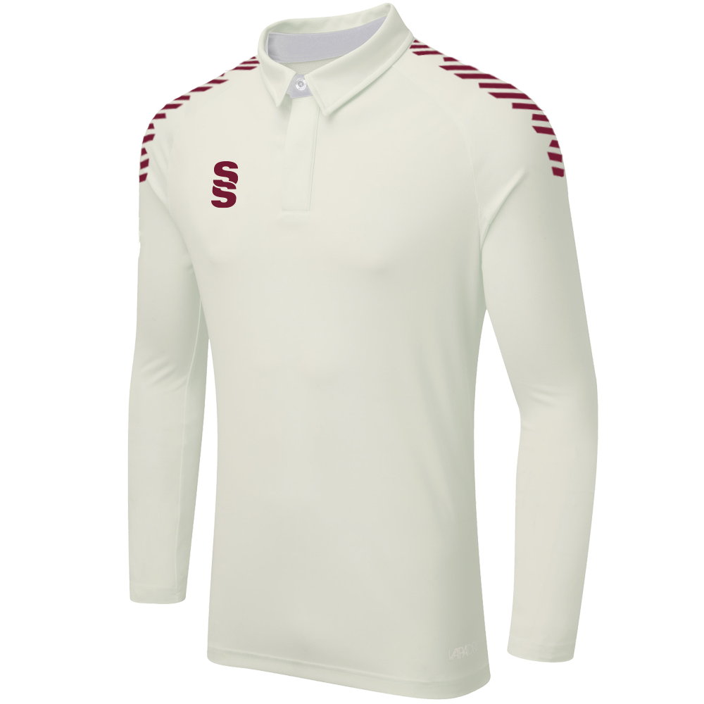 DU379 IVORY MAROON DIAGONAL