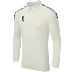 DU379 IVORY NAVY DIAGONAL