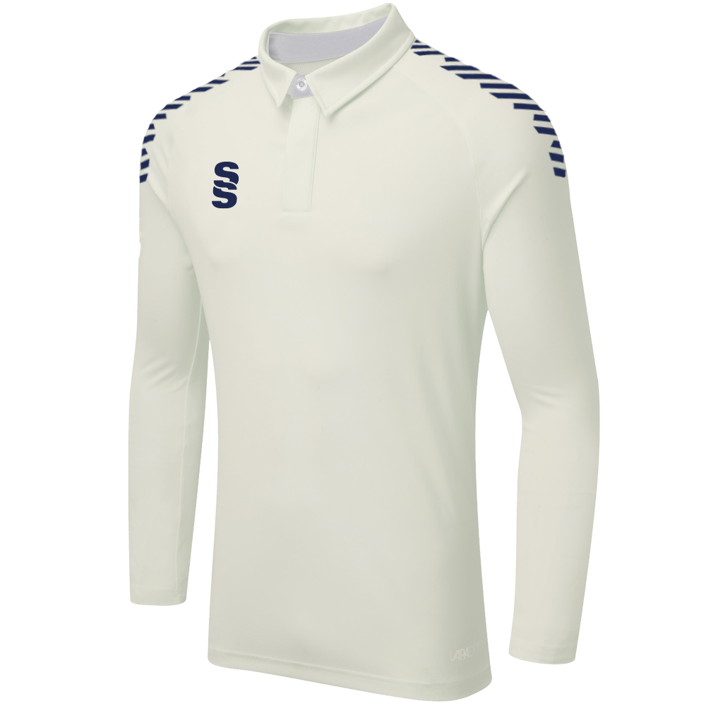 DU379 IVORY NAVY DIAGONAL