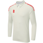 DU379 IVORY RED DIAGONAL