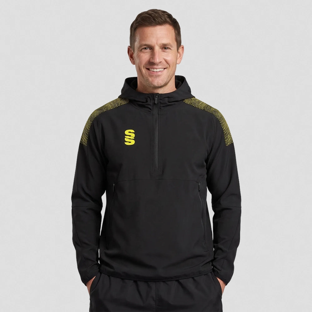 Stuart Surridge Dual Elite 1/4 Zip Hoody / Rain Jacket - Black
