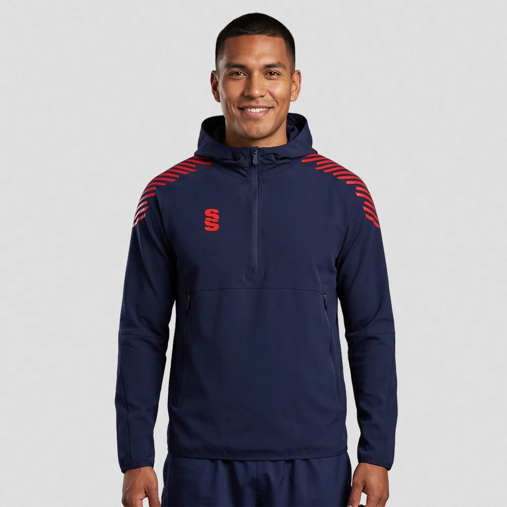 Stuart Surridge Dual Elite 1/4 Zip Hoody / Rain Jacket - Navy