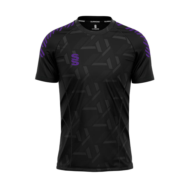 DU382 BLACK PURPLE DIAGONAL