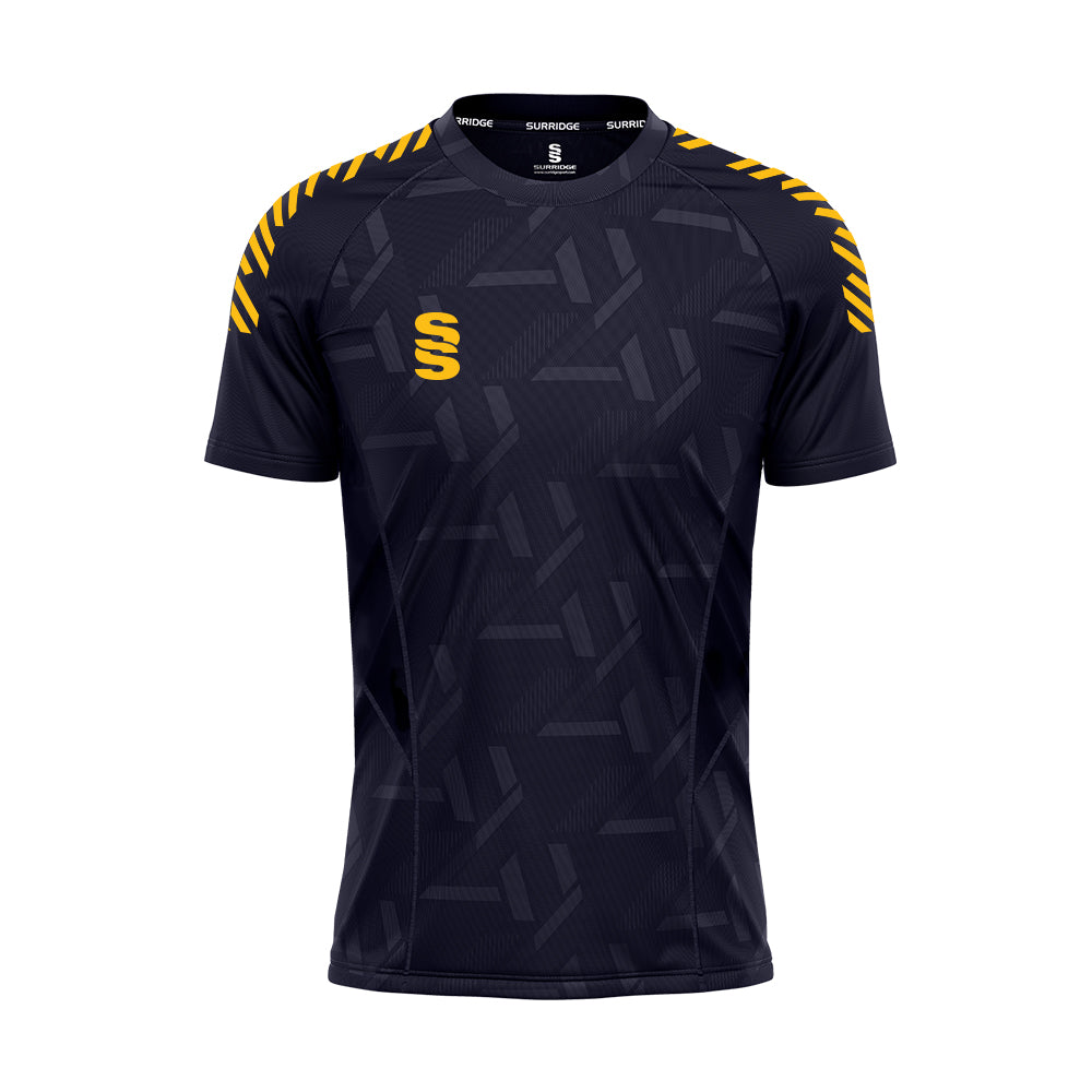 DU382 NAVY AMBER DIAGONAL