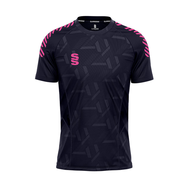 DU382 NAVY PINK DIAGONAL