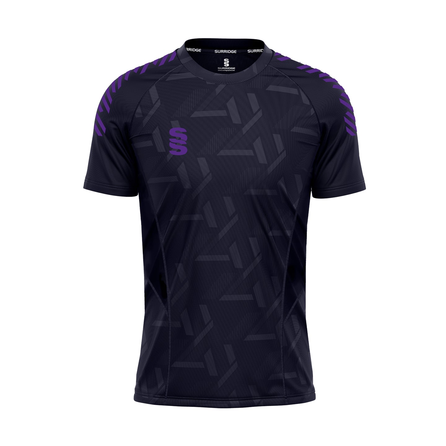 DU382 NAVY PURPLE DIAGONAL