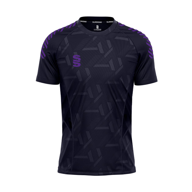 DU382 NAVY PURPLE DIAGONAL