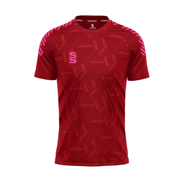 DU382 RED PINK DIAGONAL