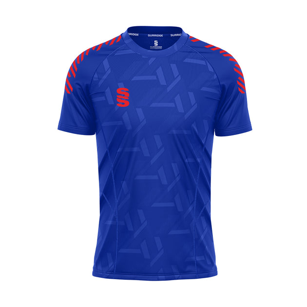DU382 ROYAL RED DIAGONAL