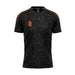 DU382 BLACK ORANGE DOTS