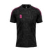 DU382 BLACK PINK DOTS