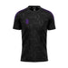 DU382 BLACK PURPLE DOTS