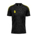 DU382 BLACK YELLOW DOTS
